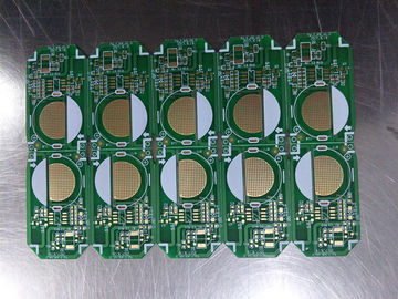 FR4 두 배 편들어진 PCB 1.0MM 간격 침수 금 ROHS 증명서 협력 업체