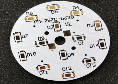 LED는 가벼운 알루미늄 PCB 널, Pcb 알루미늄 널 1oz Cu 간격을 더럽힙니다 협력 업체